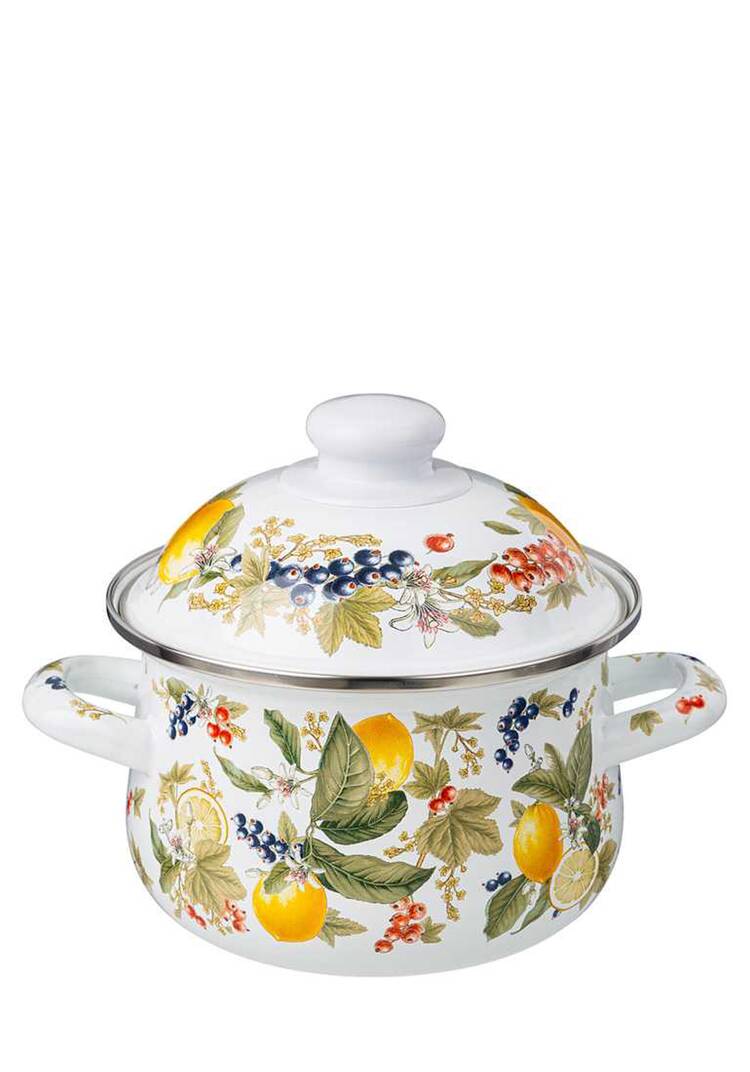 Эмалированная кастрюля с крышкой шир.  750, рис. 26