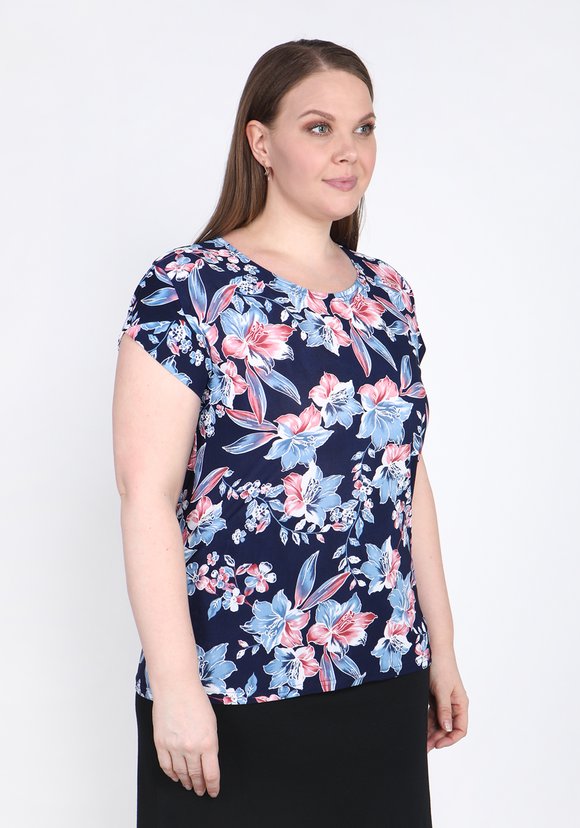 Блуза Универсальная красота шир.  580, рис. 22