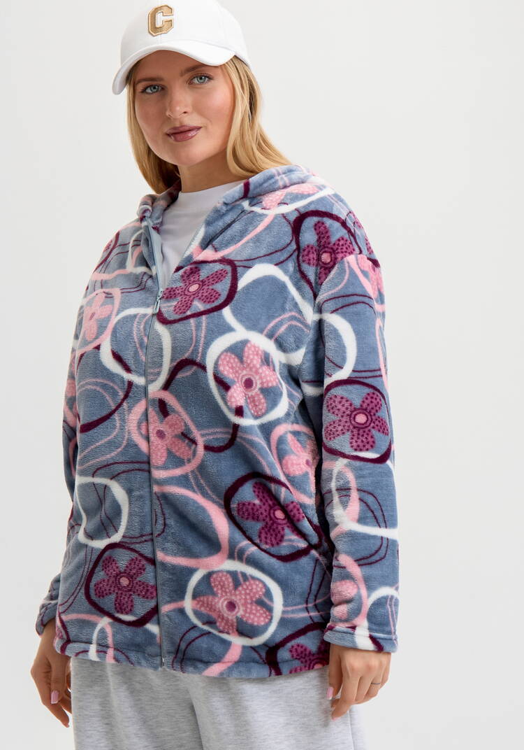 Толстовка из велсофта на молнии шир.  750, рис. 13