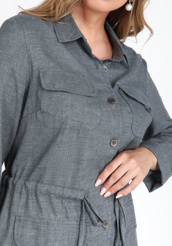 Рубашка удлиненная на кулиске шир.  580, рис. 6