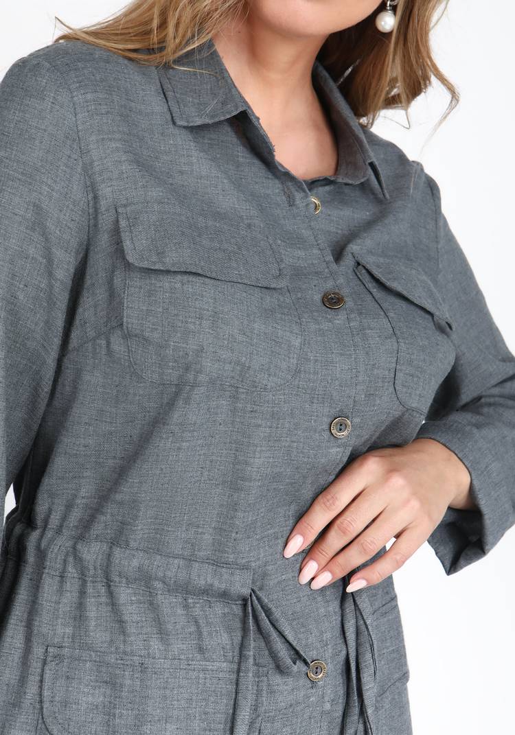 Рубашка удлиненная на кулиске шир.  750, рис. 6