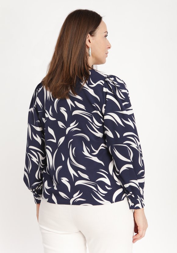 Блуза Загадочное спокойствие шир.  580, рис. 6