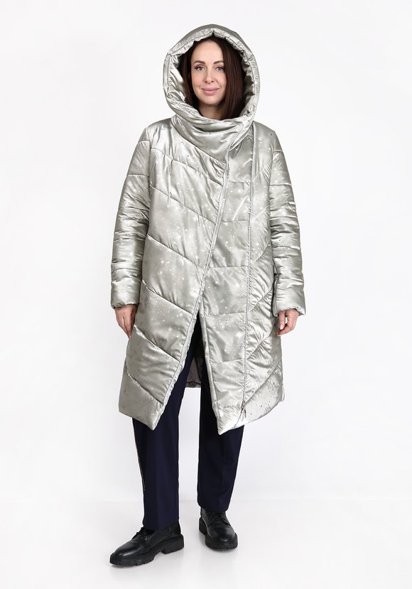 Пальто со светоотражающим эффектом шир.  580, рис. 3