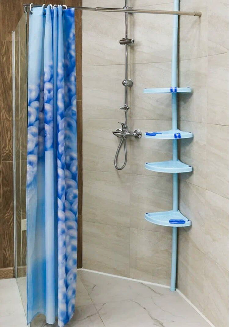 Полки угловые для ванной шир.  750, рис. 10