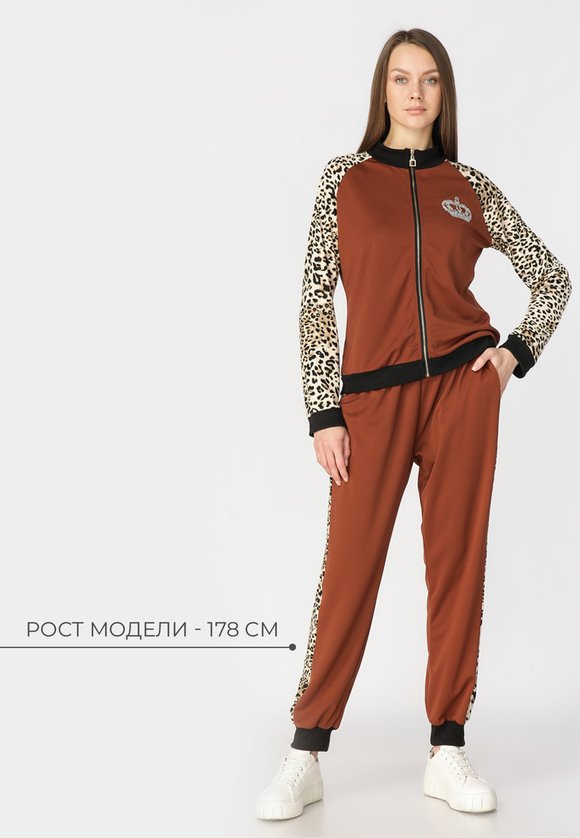 Костюм спортивный леопард Амазонка шир.  580, рис. 30