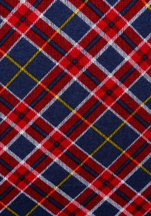 Платье в клетку с карманами из эко-кожи шир.  580, рис. 6