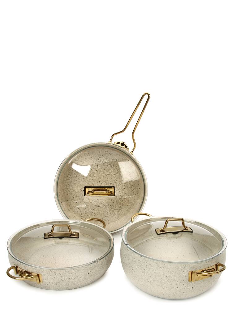 Набор посуды WHITE GOLD, 6пр. шир.  750, рис. 1