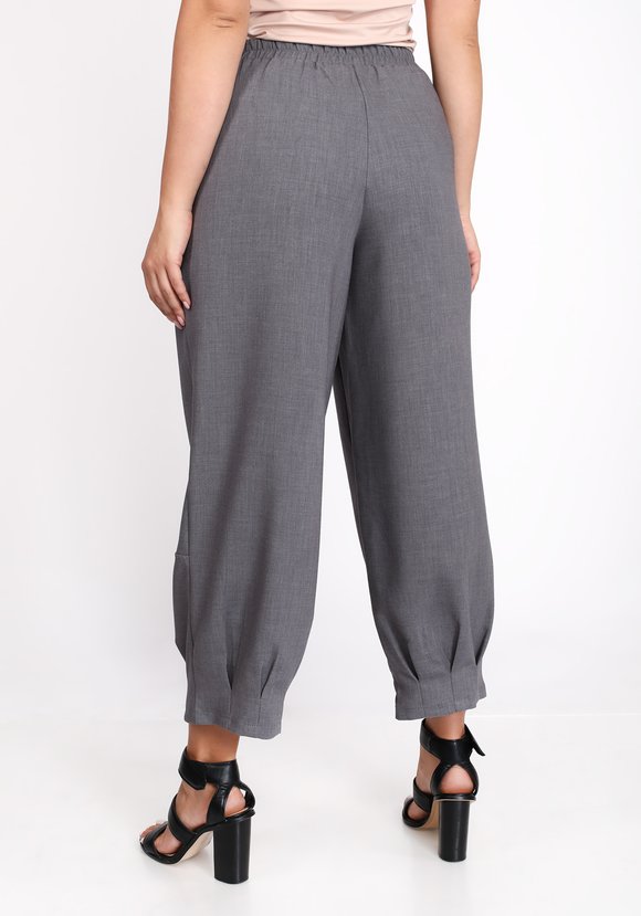 Брюки с защипами по низу шир.  580, рис. 2