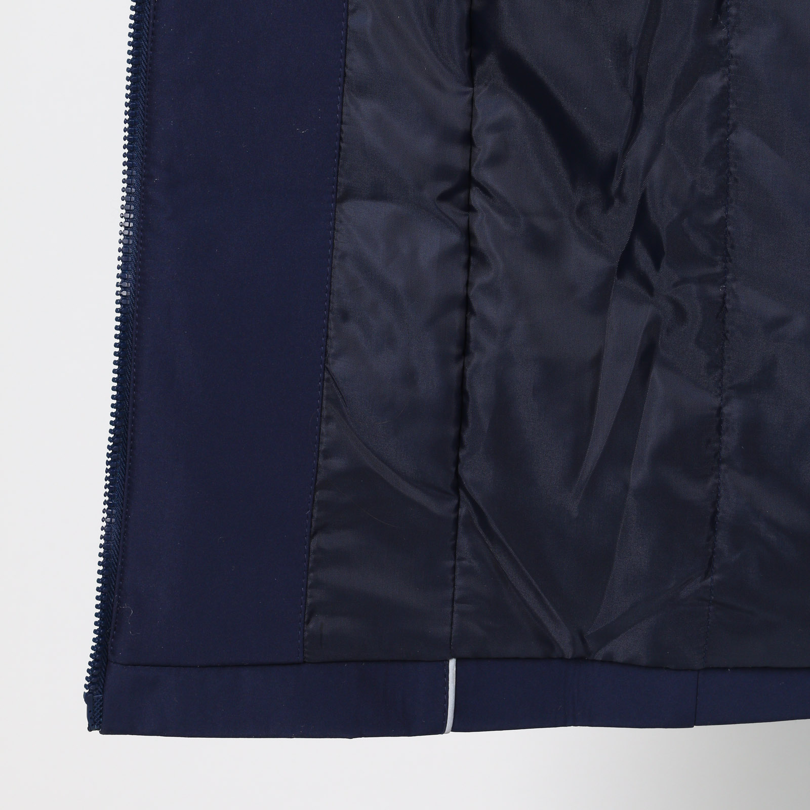 Пальто на молнии с капюшоном и карманами Mio Imperatrice, размер 50, цвет синий - фото 9