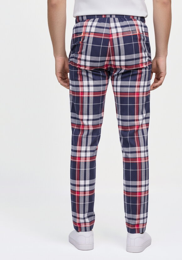 Брюки мужские прямые на резинке со шнурком шир.  580, рис. 9