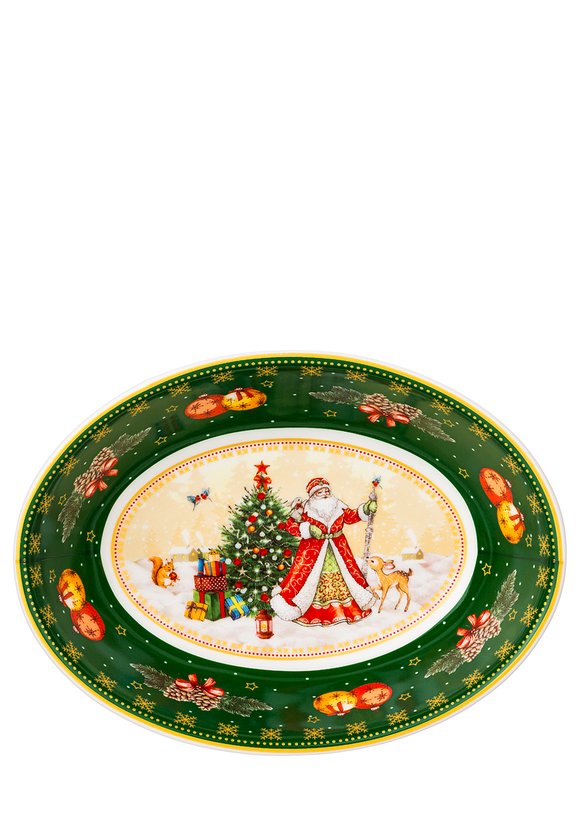 Блюдо овальное Новый Год! шир.  580, рис. 4