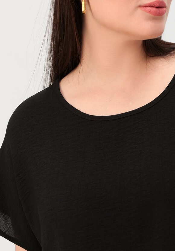 Блуза базовая со спущенной линией плеча шир.  580, рис. 5