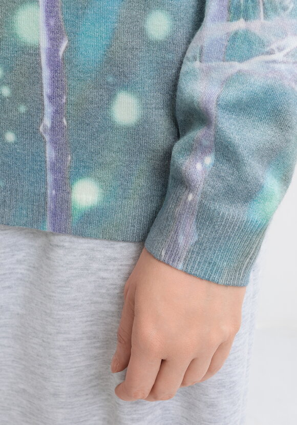 Джемпер Цветочная симфония шир.  580, рис. 10