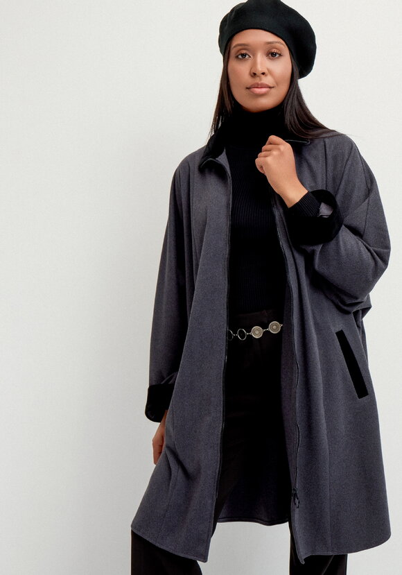 Пончо на молнии шир.  580, рис. 2