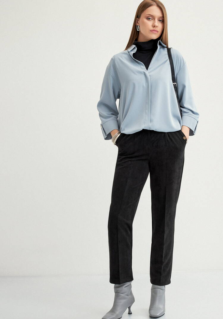 Брюки на резинке Аида шир.  750, рис. 7