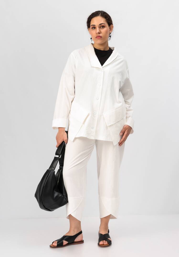 Пиджак оригинального кроя шир.  750, рис. 44