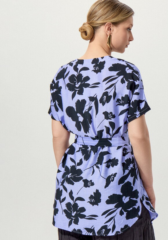 Туника на пуговицах с принтом шир.  580, рис. 20