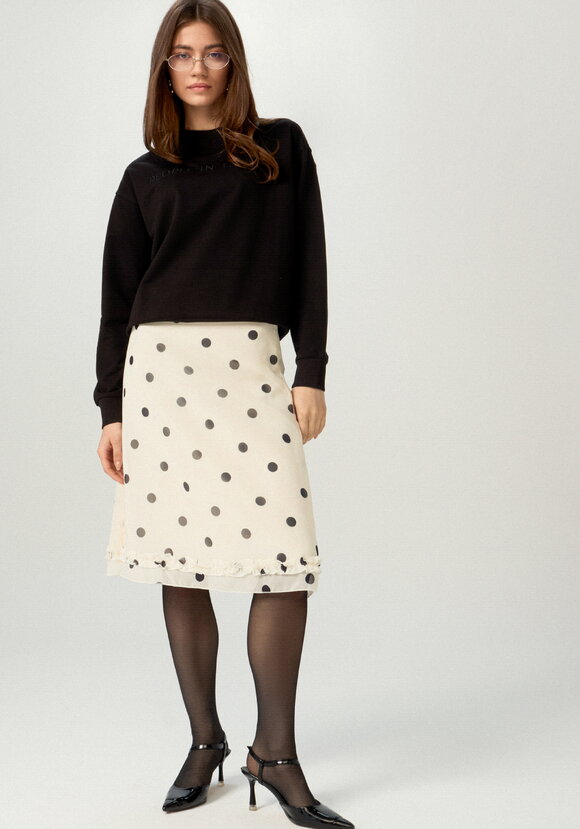 Свитшот с леттерингом на груди шир.  580, рис. 2