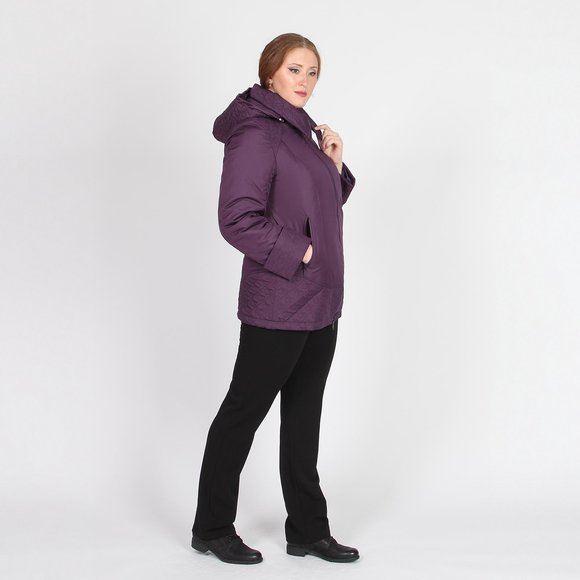 Куртка удлиненная со стеганными элементами шир.  580, рис. 13