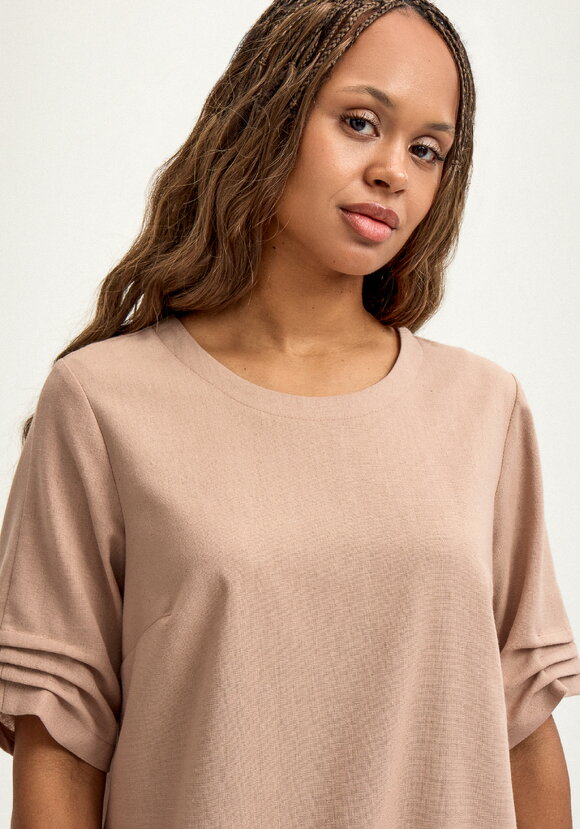 Платье изо льна свободного кроя шир.  580, рис. 14