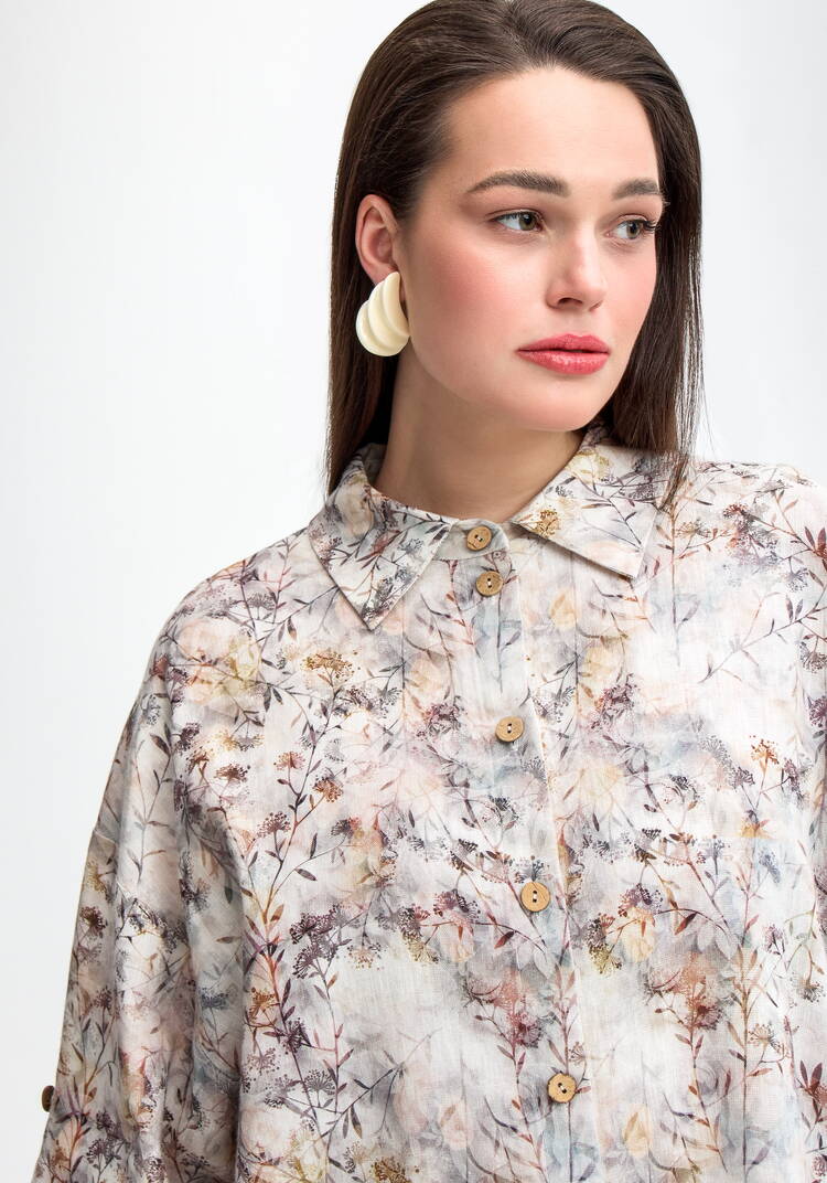 Рубашка удлиненная Женевьева шир.  750, рис. 11