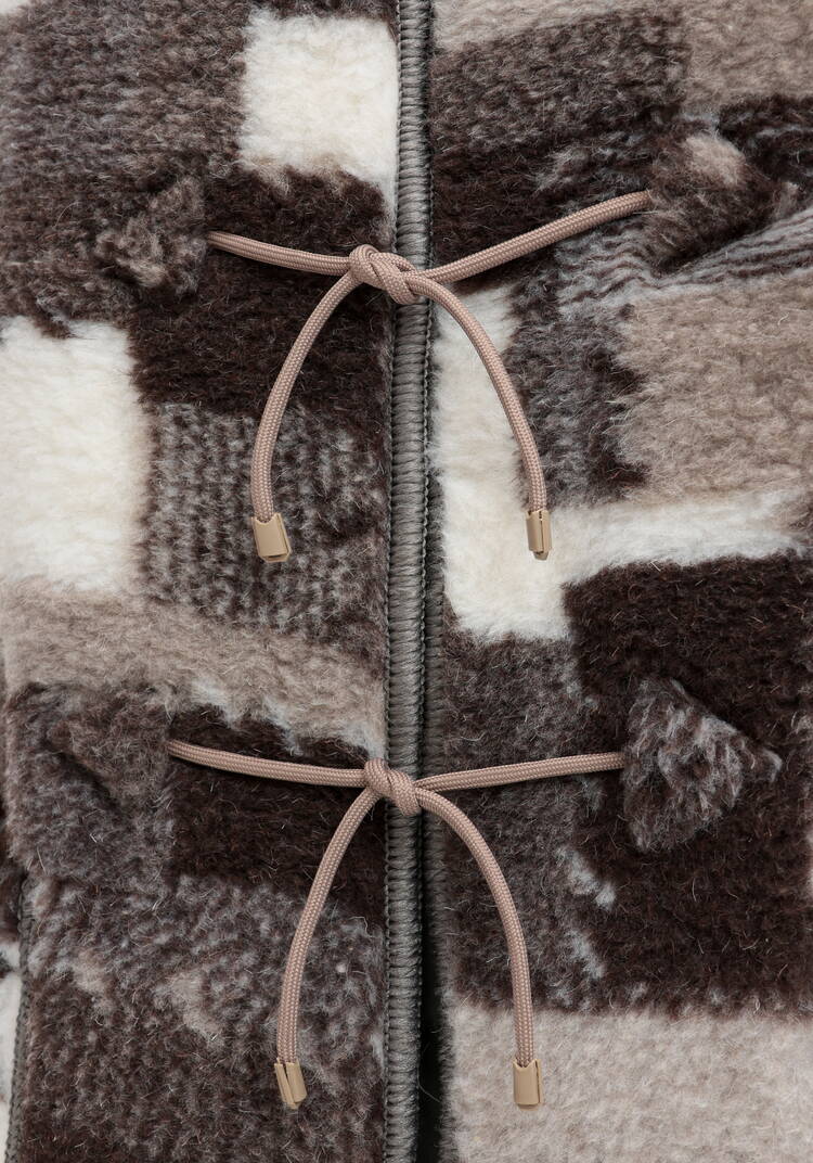 Жилет из овечьей шерсти Меринос шир.  750, рис. 6