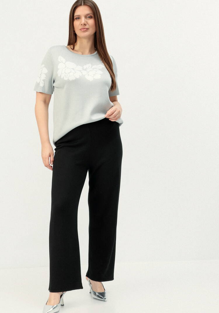 Брюки прямого кроя на широкой резинке шир.  750, рис. 19