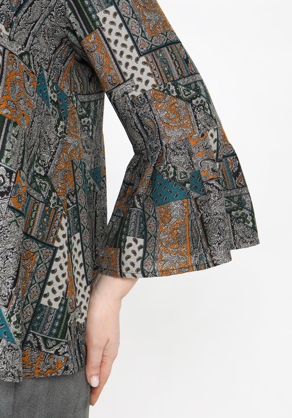 Туника в этническом стиле шир.  580, рис. 8