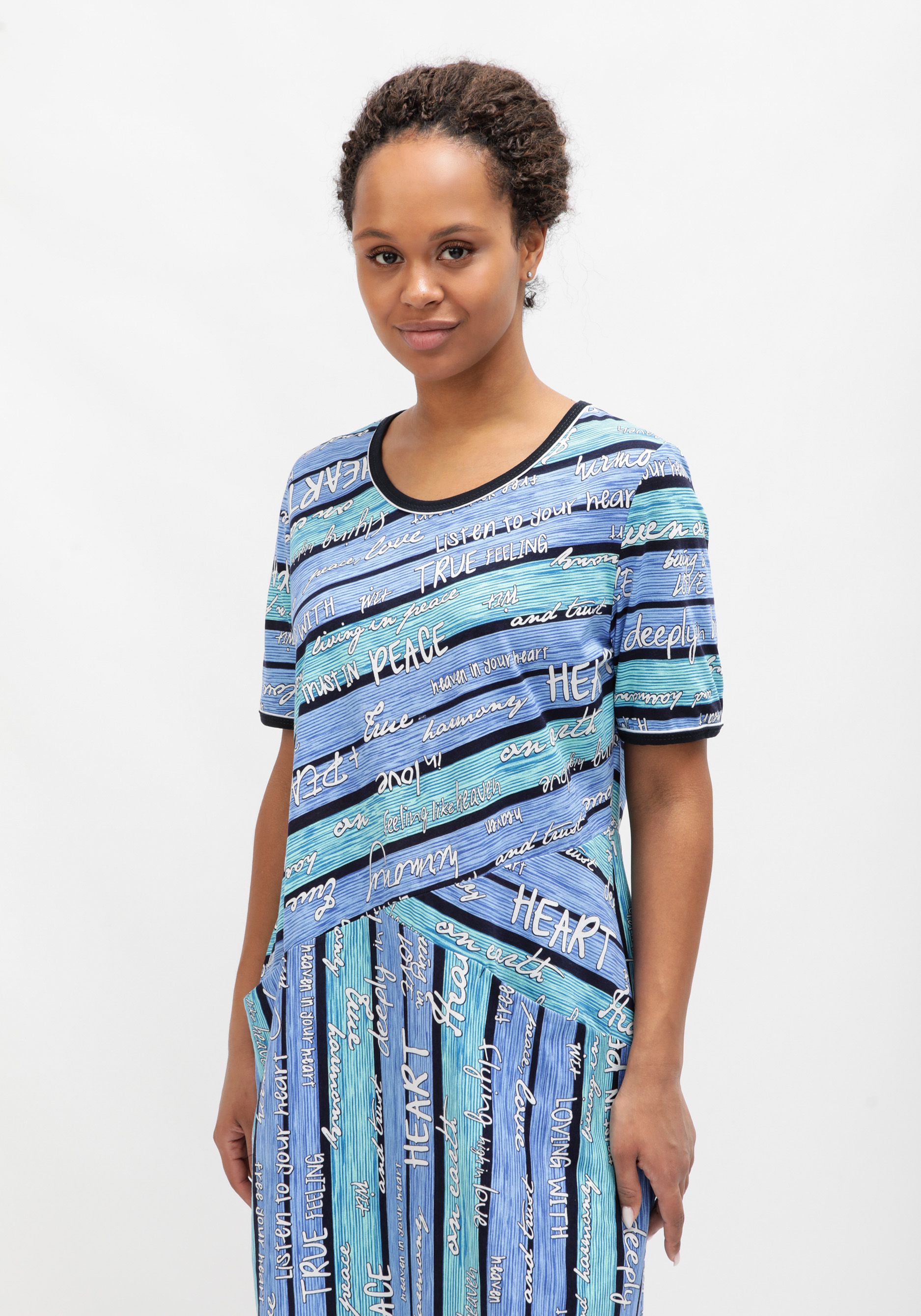 Платье "Сирена" NATALI, размер 62, цвет голубой - фото 7