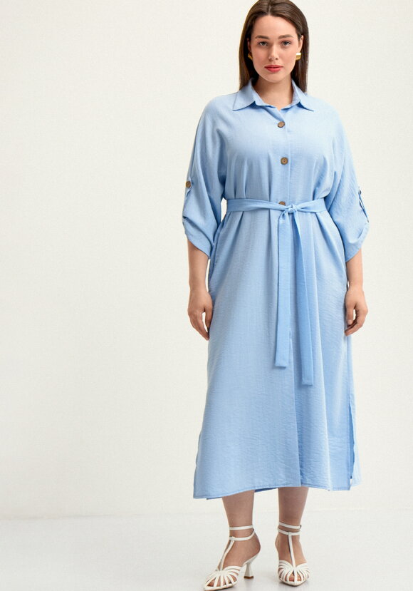 Платье-рубашка Виктория шир.  580, рис. 4