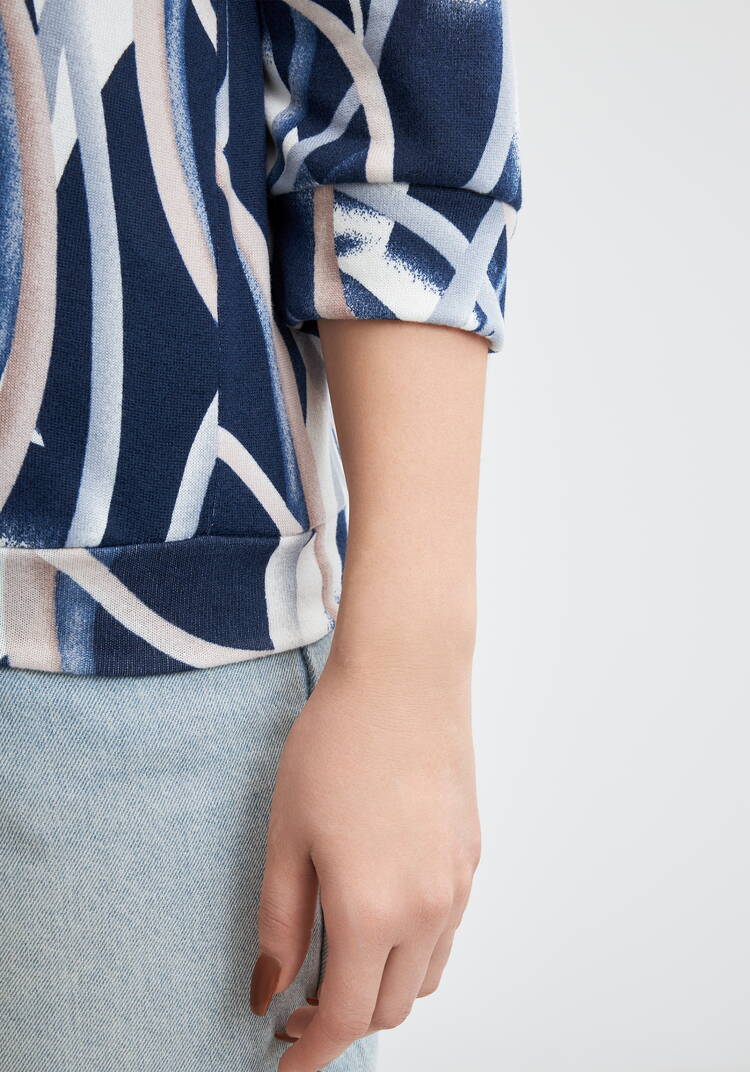 Джемпер с брошью Серсея шир.  750, рис. 12