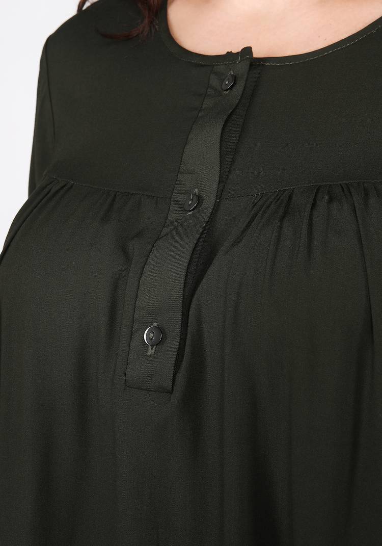 Блуза свободного кроя на пуговичках шир.  750, рис. 5