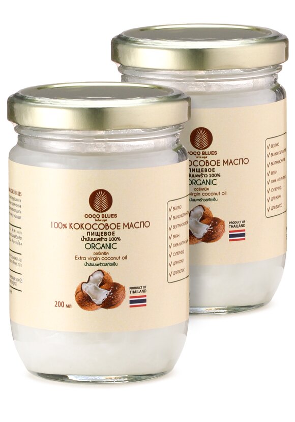Масло тайское кокосовое 3 в 1, 2 шт. шир.  580, рис. 1