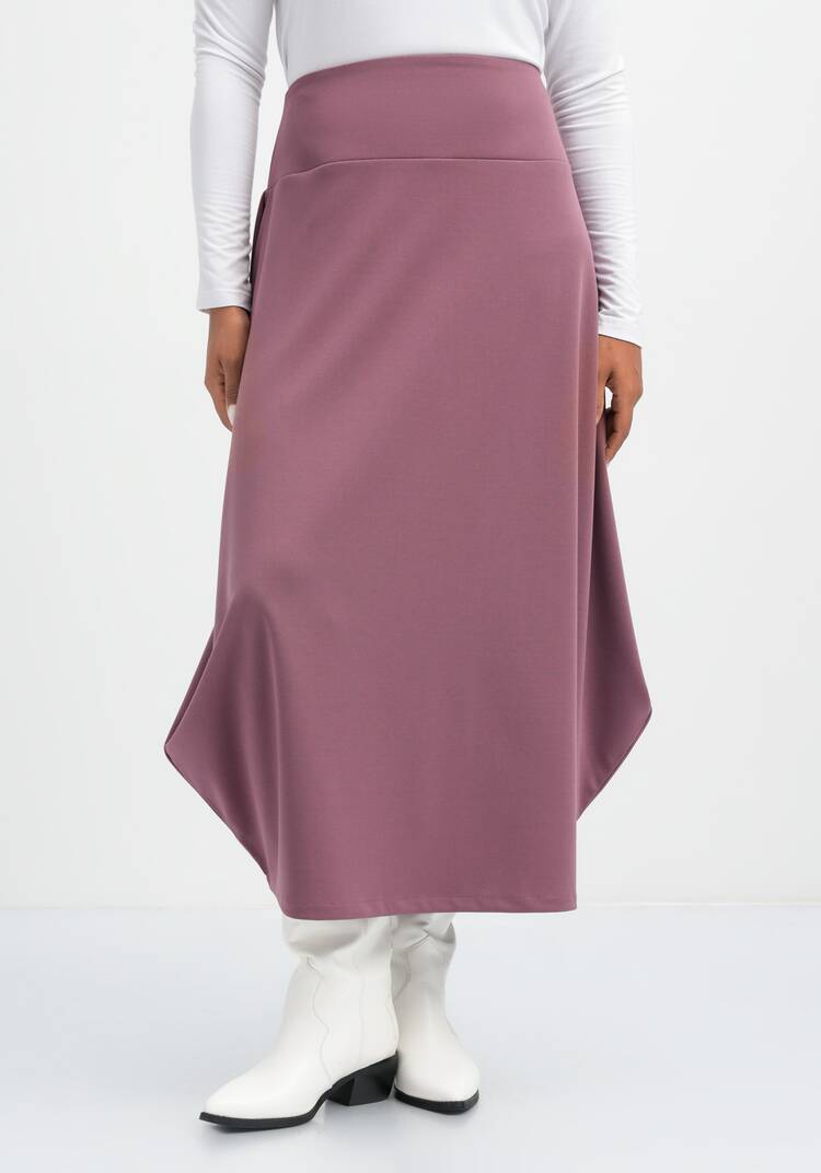 Юбка свободного кроя в стиле бохо шир.  750, рис. 8