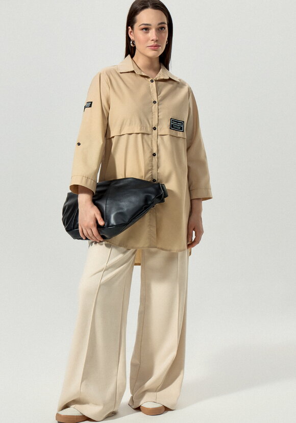 Рубашка с патами на рукаве Джоан шир.  580, рис. 7