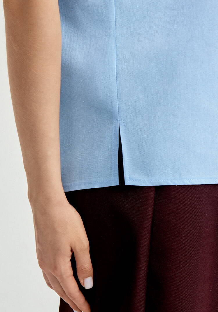 Блуза изо льна шир.  750, рис. 14