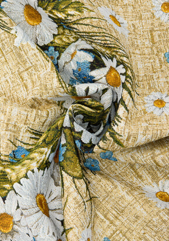 Скатерть гобеленовая Ромашковое лето шир.  580, рис. 9