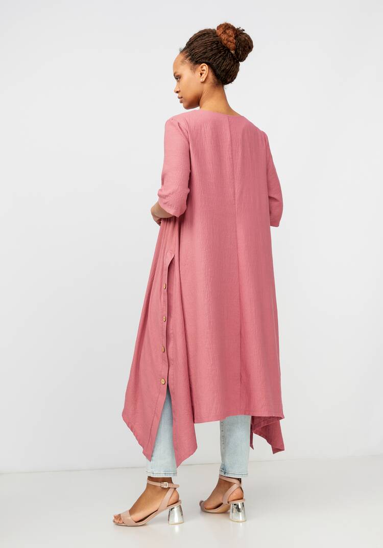 Удлиненная туника с разрезами шир.  750, рис. 3