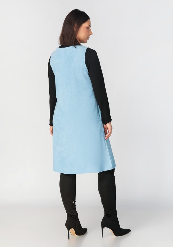Сарафан вельветовый без застежек Маргарита шир.  580, рис. 13
