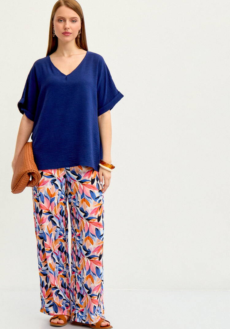 Брюки-палаццо Кларисса шир.  750, рис. 14