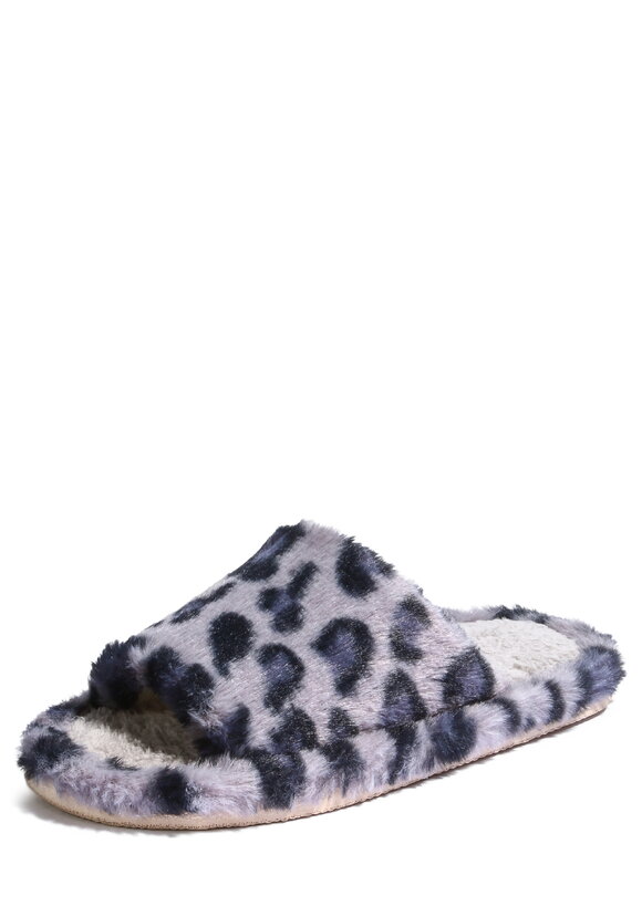 Тапочки женские Леопард шир.  580, рис. 1