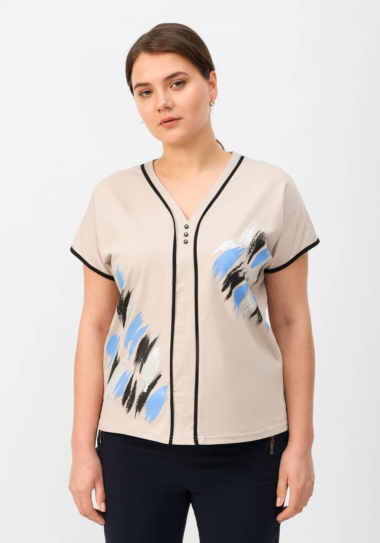 Блуза Глафира шир.  750, рис. 9