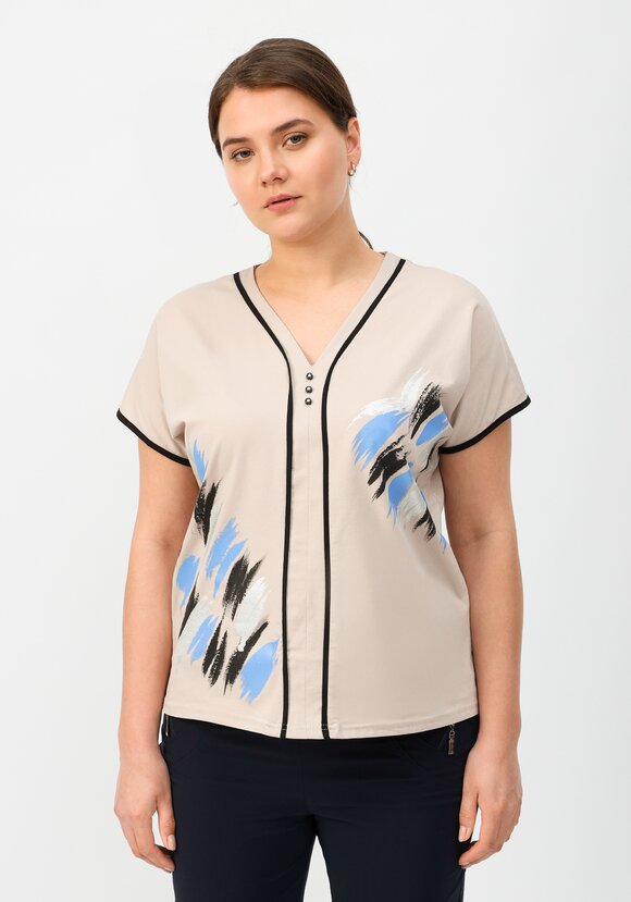 Блуза Глафира шир.  580, рис. 9