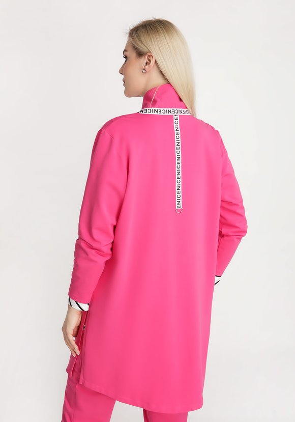 Кардиган с тесьмой шир.  580, рис. 3