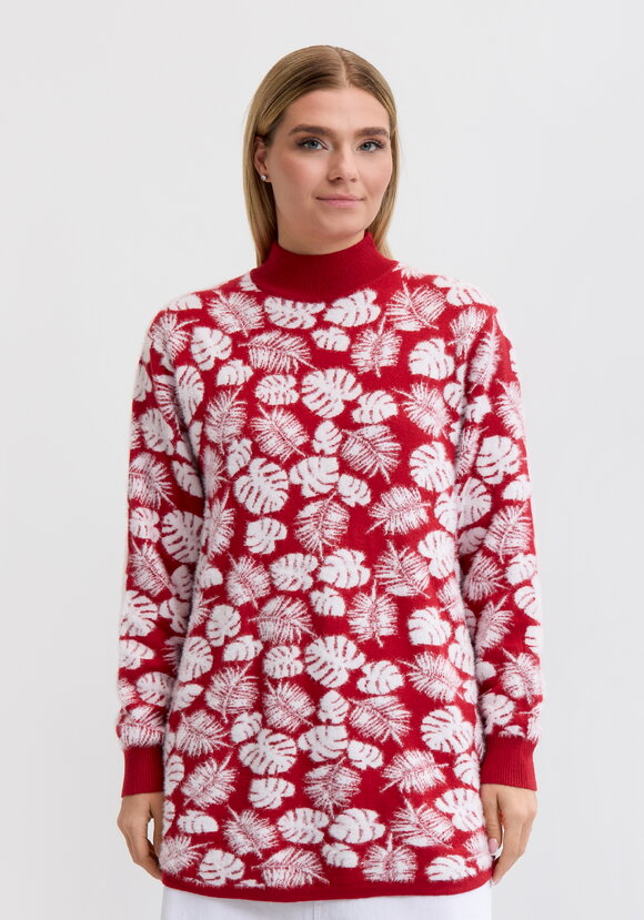 Туника пушистая с принтом шир.  580, рис. 28