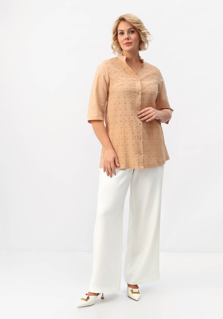 Рубашка из хлопка с шитьем шир.  750, рис. 28