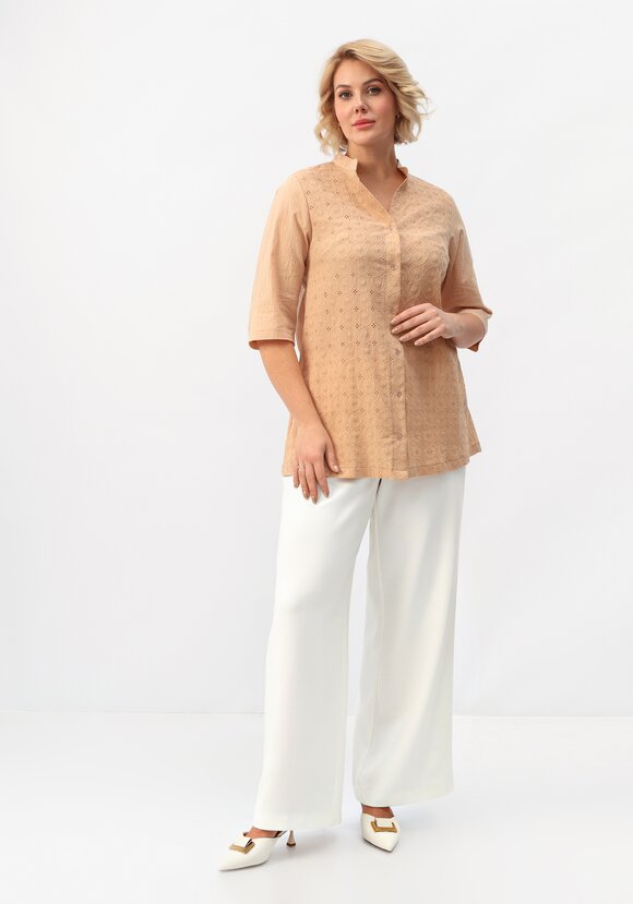 Рубашка из хлопка с шитьем шир.  580, рис. 28