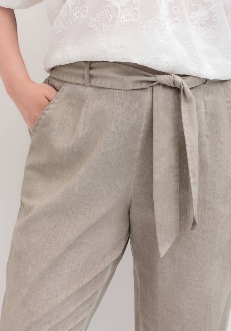 Брюки-бананы с завязками шир.  750, рис. 10