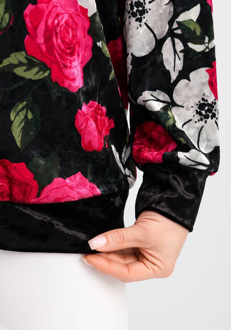 Бомбер Бархатная роза шир.  750, рис. 6