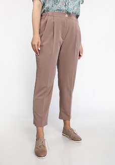 Брюки со стрелками на высокой талии